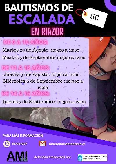 BAUTISMO ESCALADA RIAZOR SEPTIEMBRE