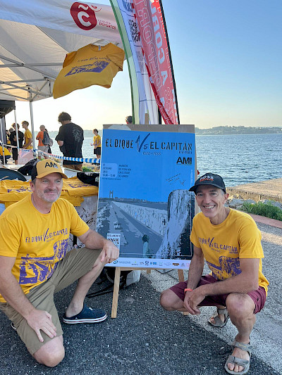 MARATÓN DEL DIQUE 2023. EL DIQUE VS EL CAPITÁN
