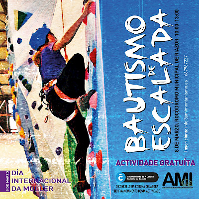 BAUTISMO ESCALADA DIA DE LA MUJER - 8M BAUTISMO ESCALADA DIA DE LA MUJER - 8M