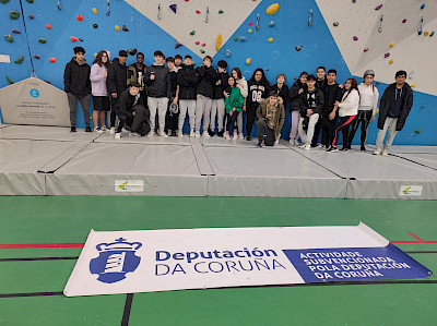 CAMPAÑA DE ESCALADA NA ESCOLA MES DE ABRIL