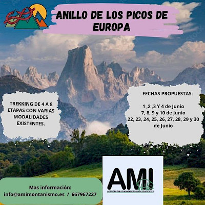 PRÓXIMAS RUTAS DE MONTAÑA. ANILLO DE PICOS Y CIRCULAR DE LAS UBIÑAS