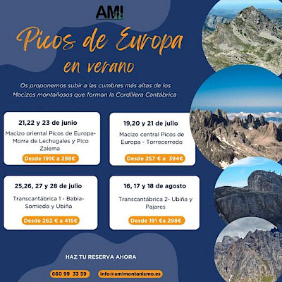 TREKKINGS PARA EL VERANO