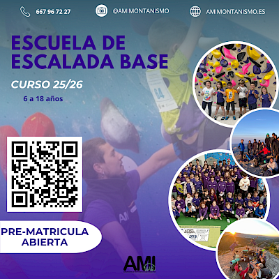 UNETE A NUESTRA ESCALA BASE EN EL CURSO 25/26