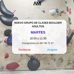 NUEVO GRUPO DE BOULDER